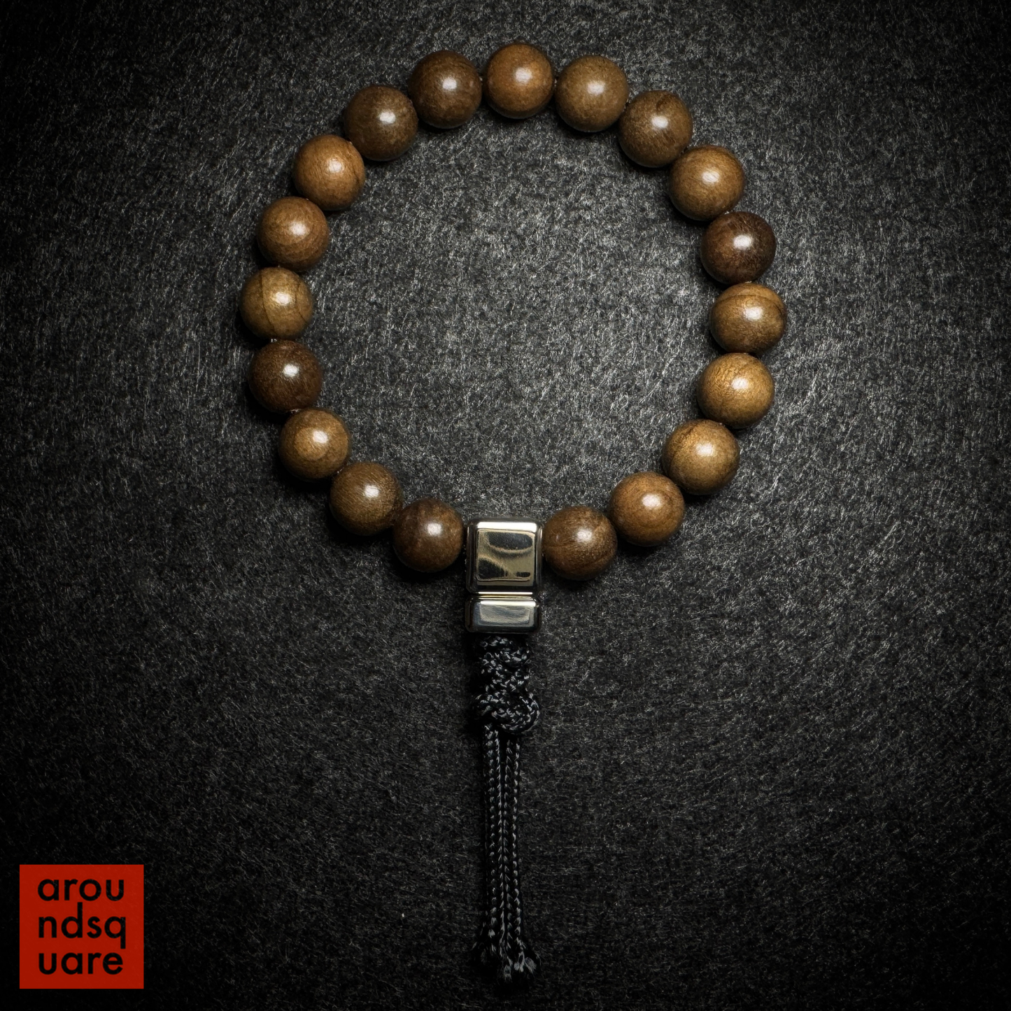 Chef's Special Mala - 10mm Woods with Square Guru