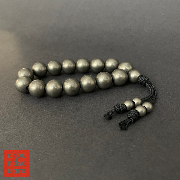 15mm Metal Mala Beads