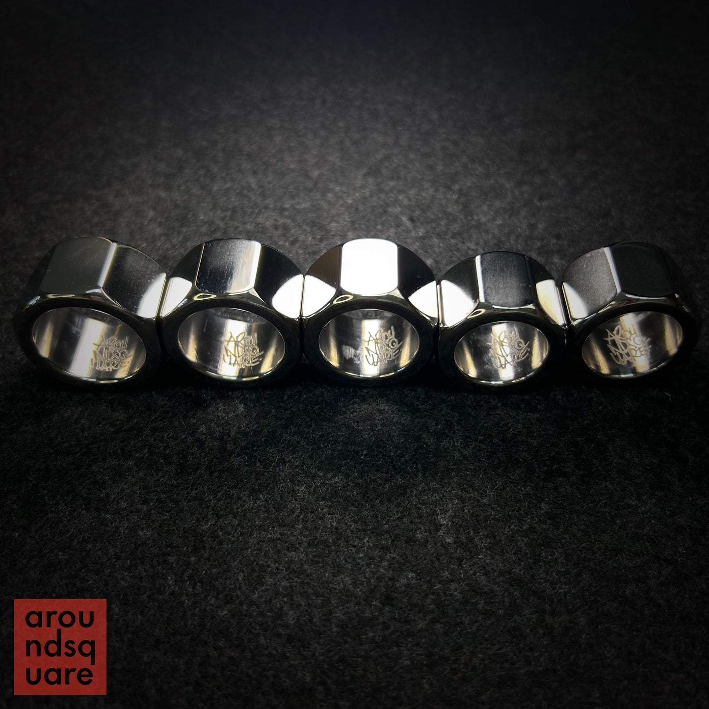 Octagon Bazhi Thumb Rings - Eightfold Collaboration