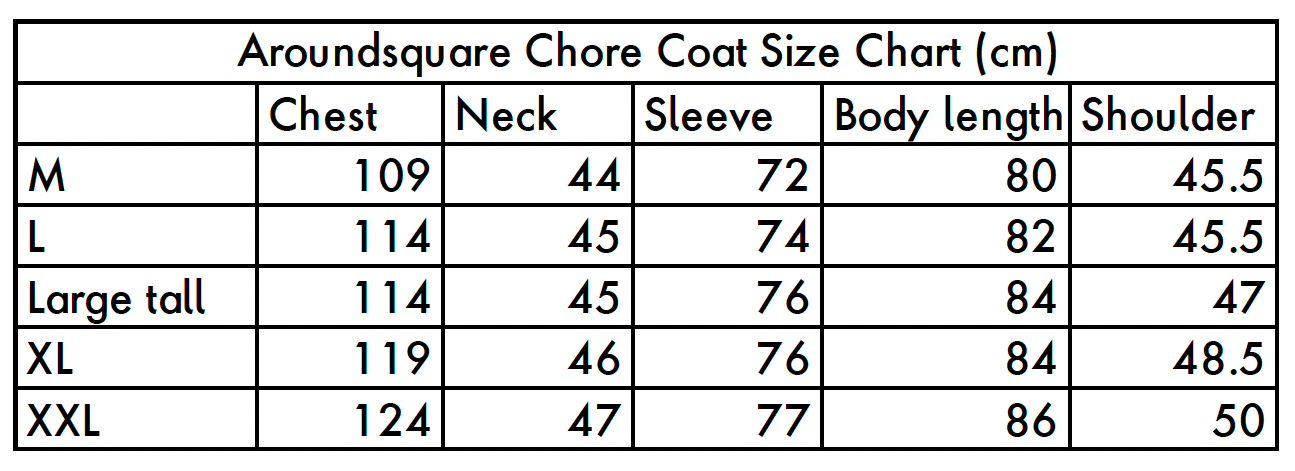Everyman Chore Coats