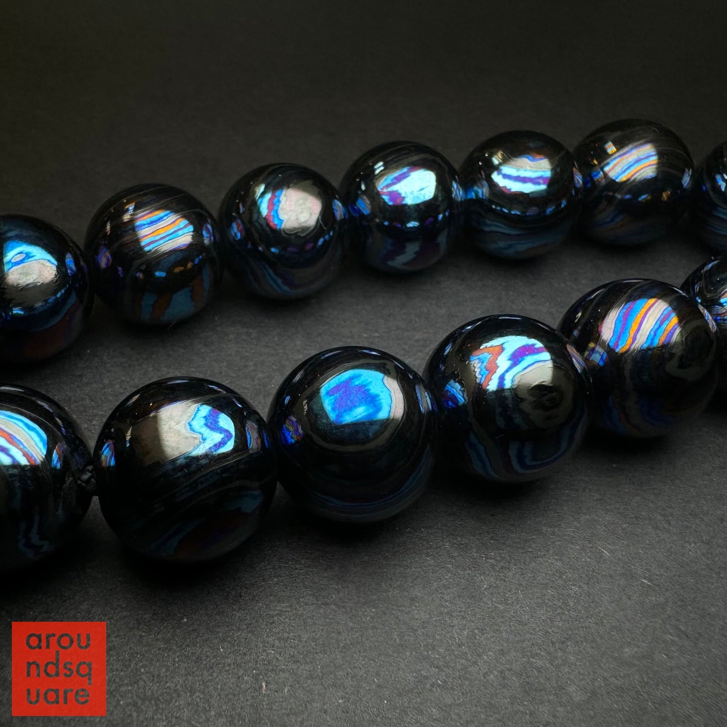 Mala - 15mm Beads Exotic Metal Editions