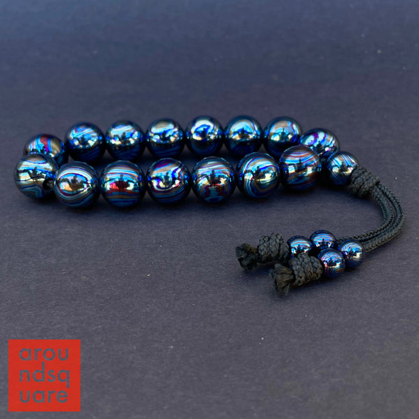 15mm Zircuti Mala Beads