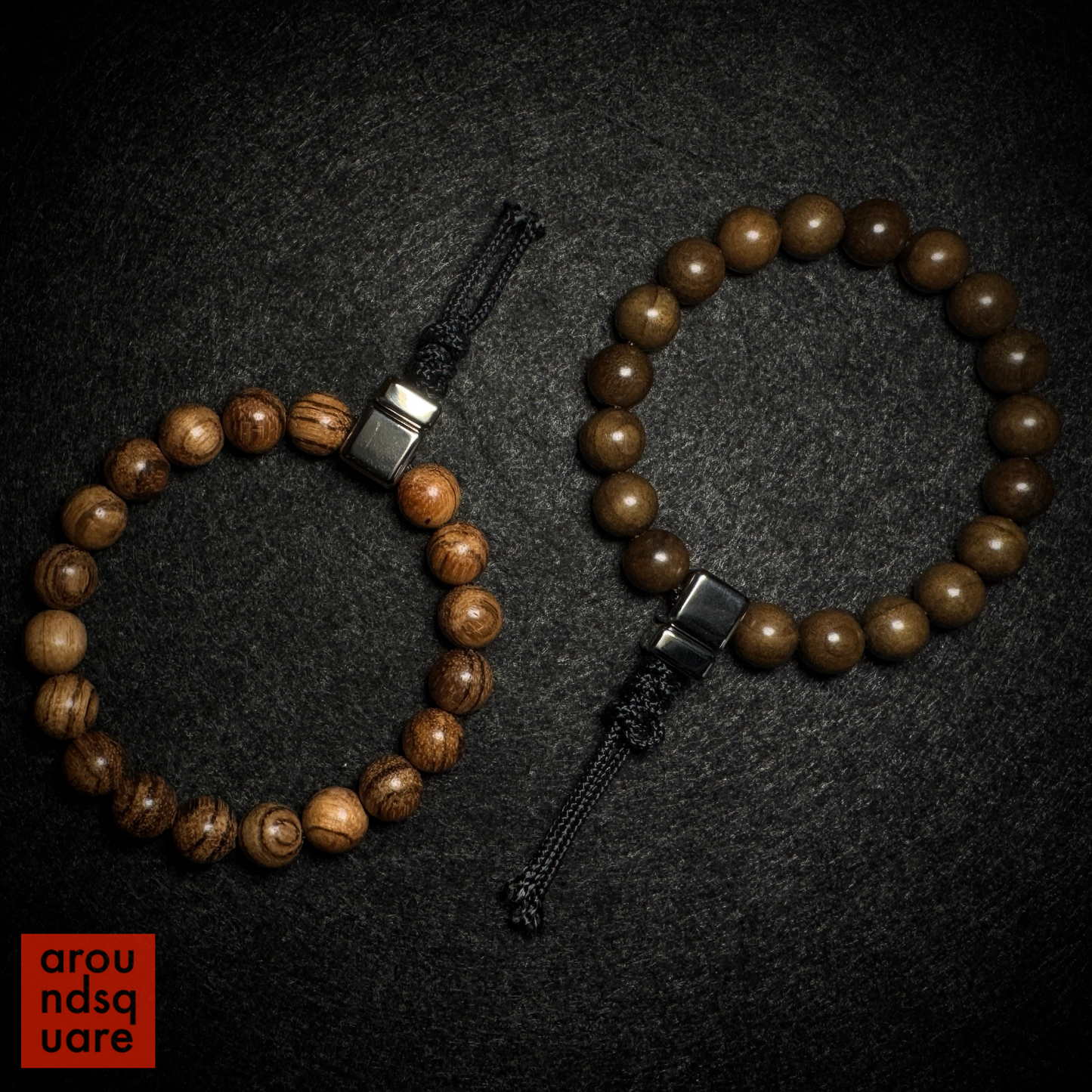 Chef's Special Mala - 10mm Woods with Square Guru