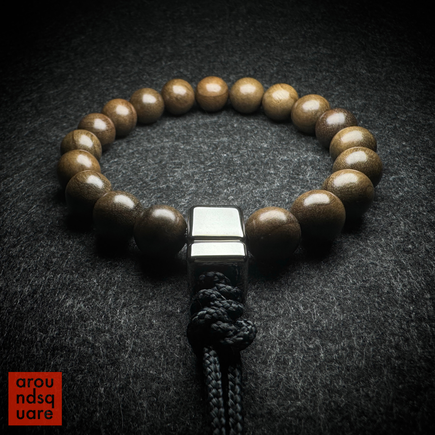Chef's Special Mala - 10mm Woods with Square Guru
