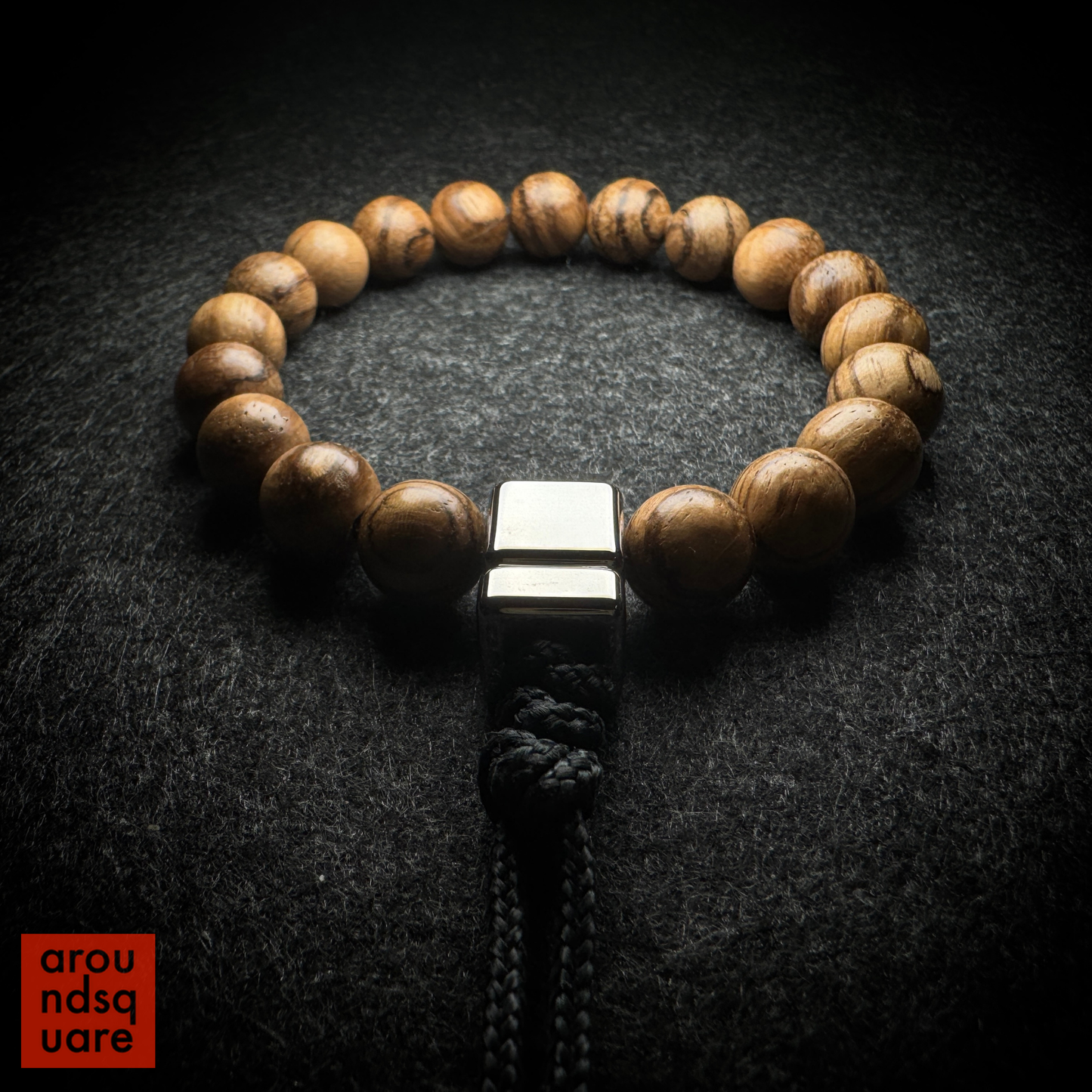 Chef's Special Mala - 10mm Woods with Square Guru