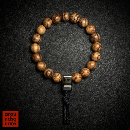 Chef's Special Mala - 10mm Woods with Square Guru