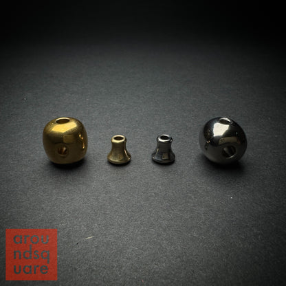Guru Bead - Titanium and Brass Editions