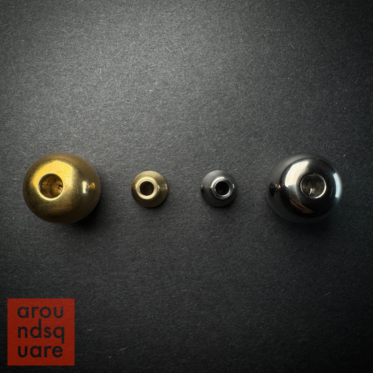 Guru Bead - Titanium and Brass Editions