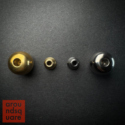 Guru Bead - Titanium and Brass Editions