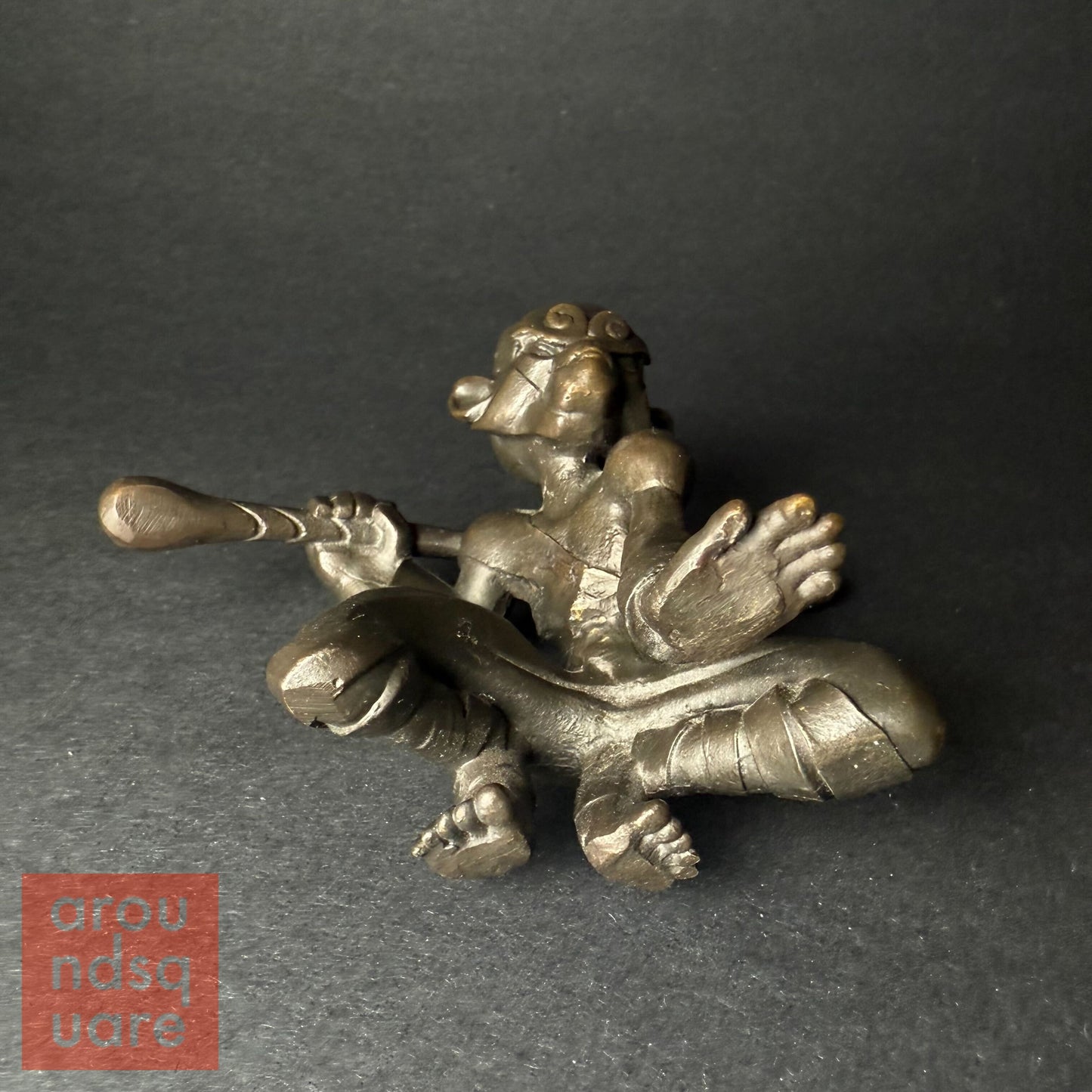 Large Brass Wukong Figurine
