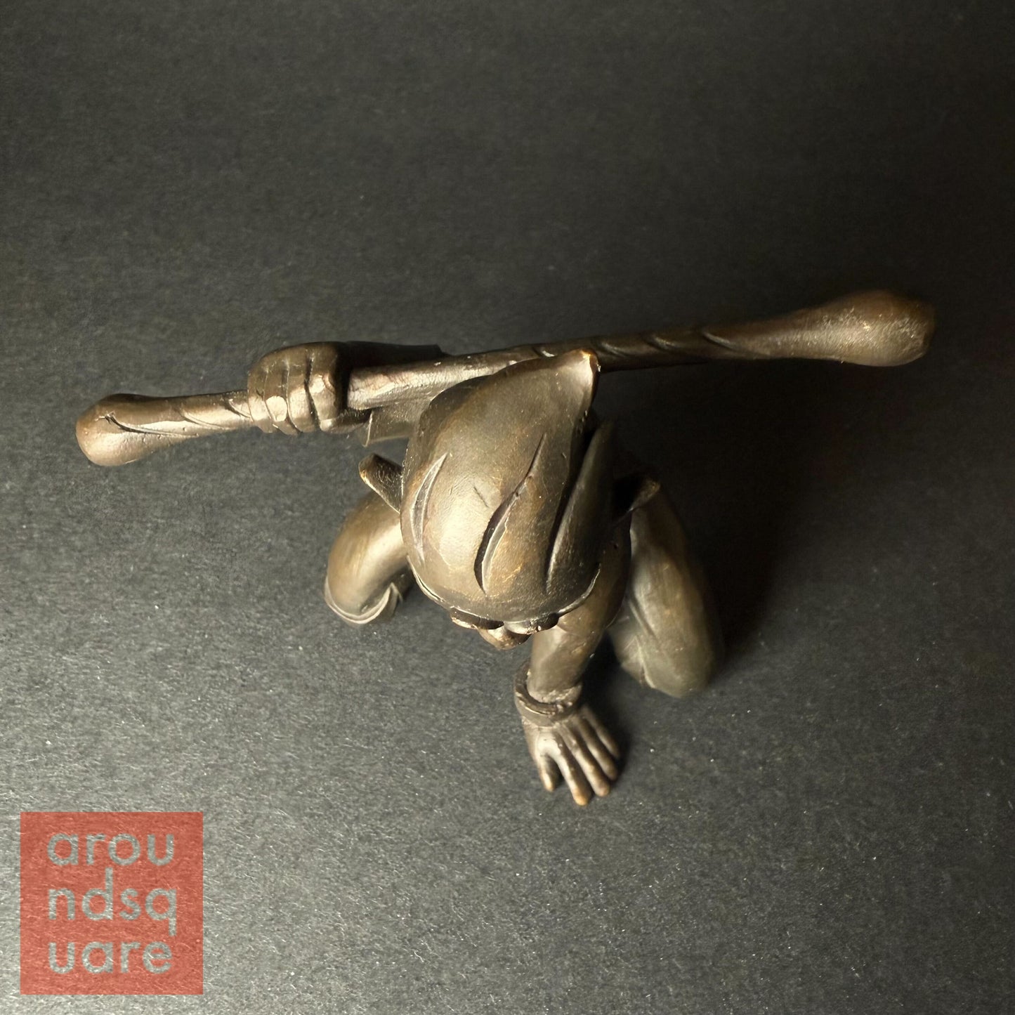 Large Brass Wukong Figurine
