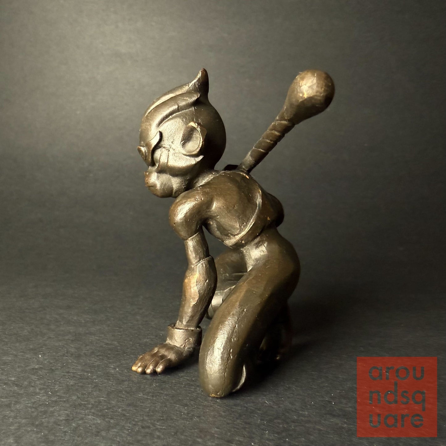 Large Brass Wukong Figurine