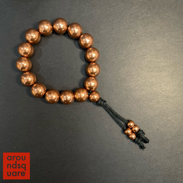 15mm Metal Mala Beads