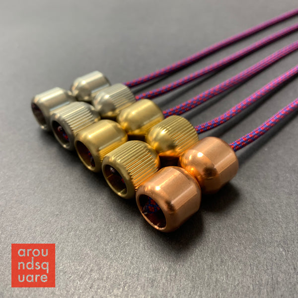 Mini Titans Begleri in brass, copper, and stainless steel