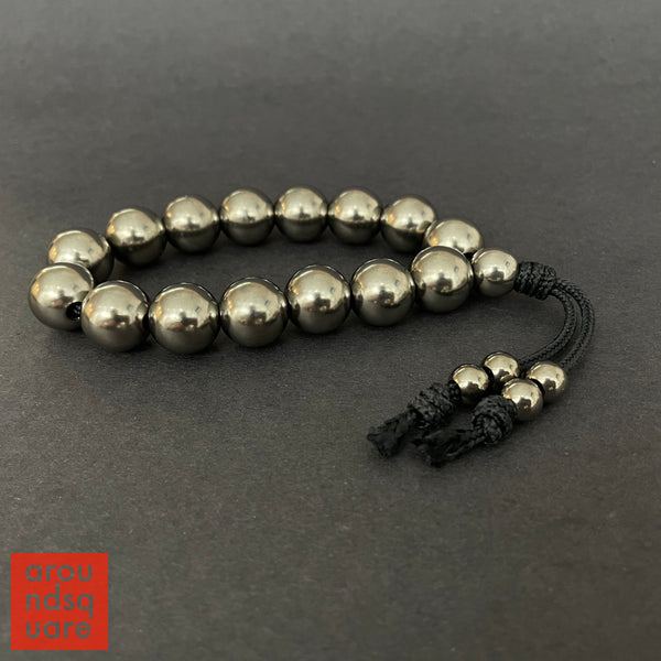 15mm Metal Mala Beads