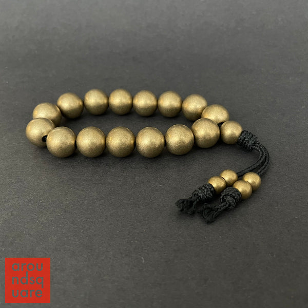 15mm Metal Mala Beads