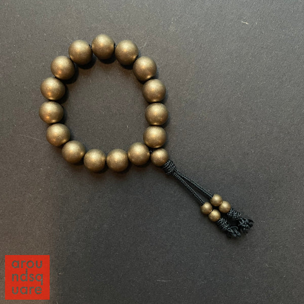 15mm Metal Mala Beads