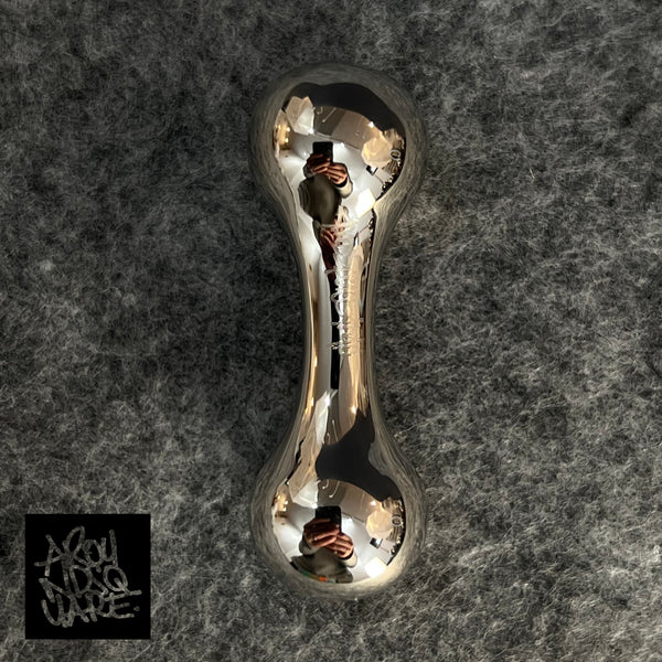 Aroundsquare's Mini Knucklebone in incredible 24k pure platinum!